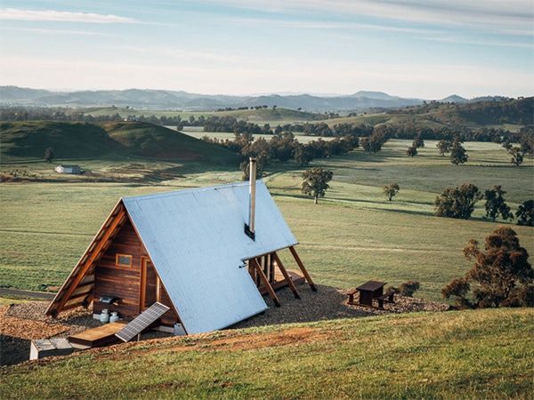 Kimo Estate among the landscape