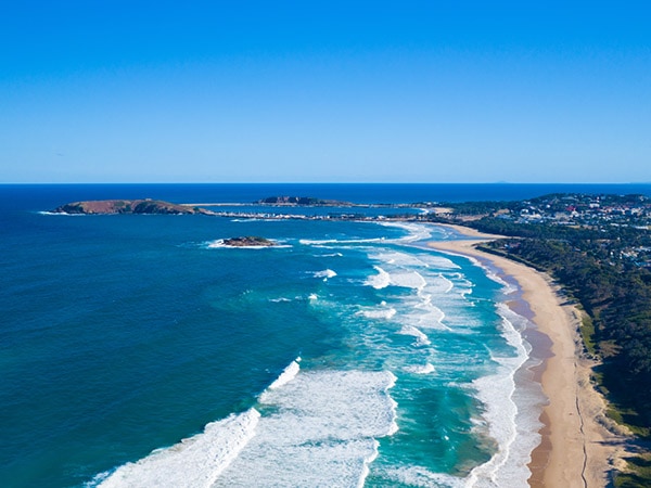 Overlooking Coffs Coast