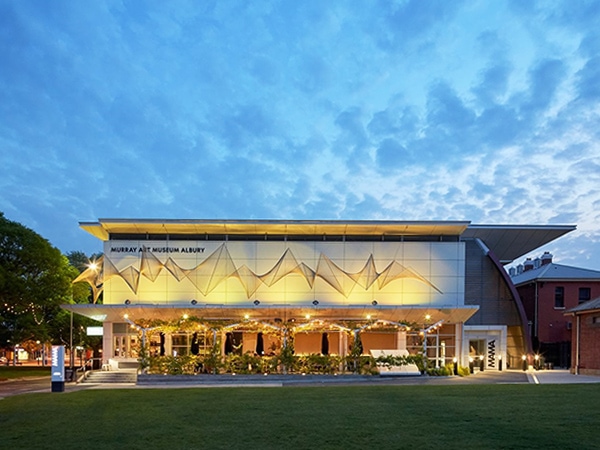 Albury's Murray Art Museum.