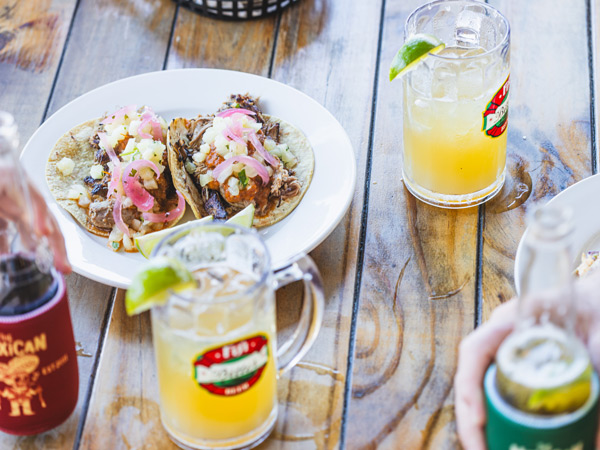 carnitas tacos at The Mexican, Yamba