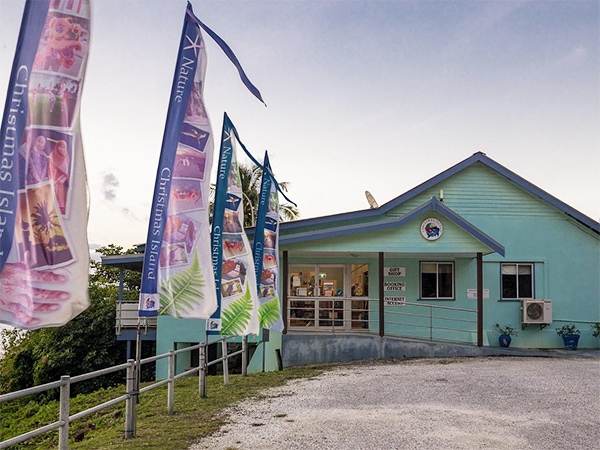 Christmas Island Visitors Centre.