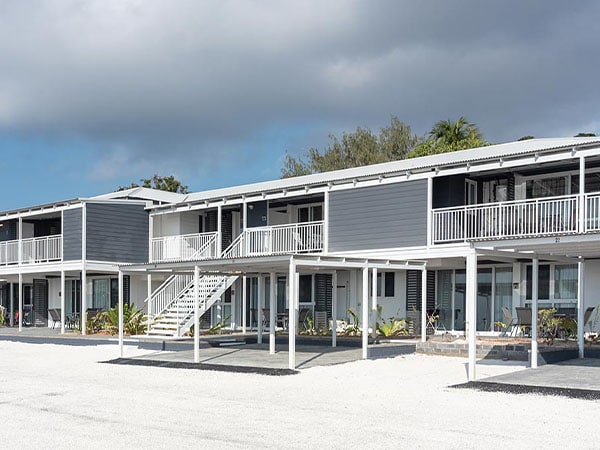 Exterior of CI Apartments, Christmas Island, Australia