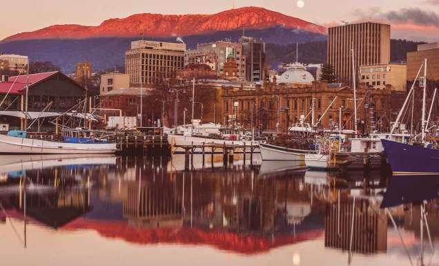 Constitution Dock, Hobart, Tasmania, Australia