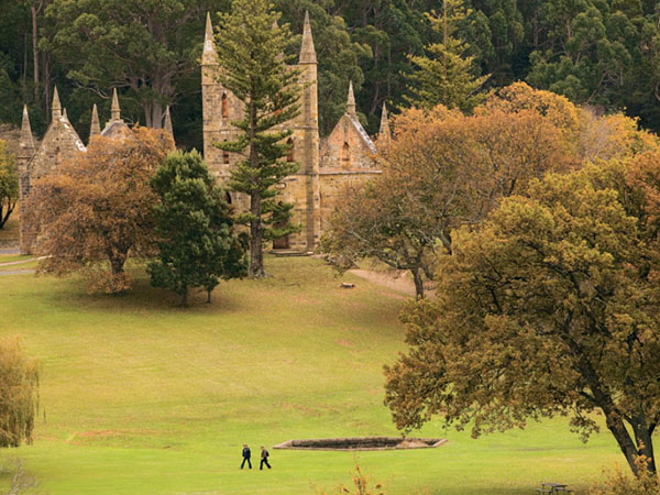 Autumn leaves, Hobart, Tasmania, Australia