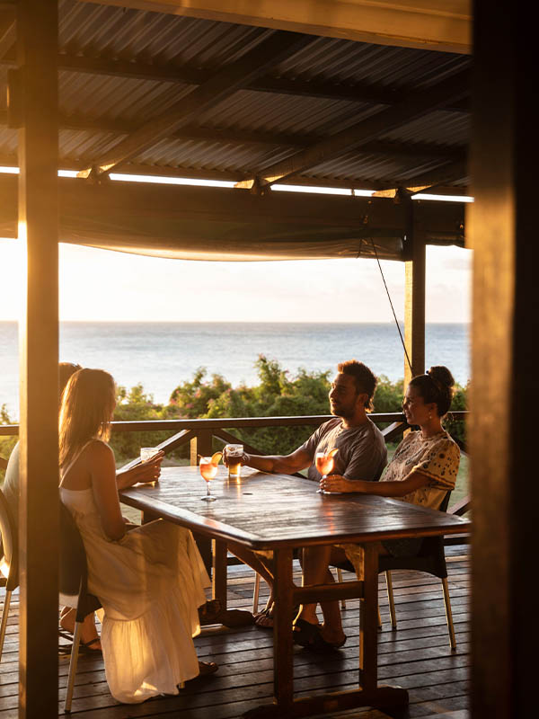 The Golden Bosun, favorite spot of locals at Christmas Island, Australia