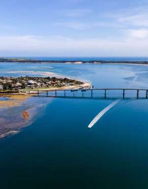 Phillip Island Bridge, Gippsland, VIC, Australia