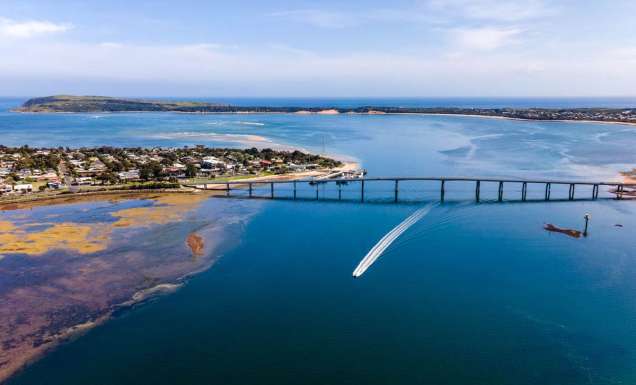 Phillip Island Bridge, Gippsland, VIC, Australia