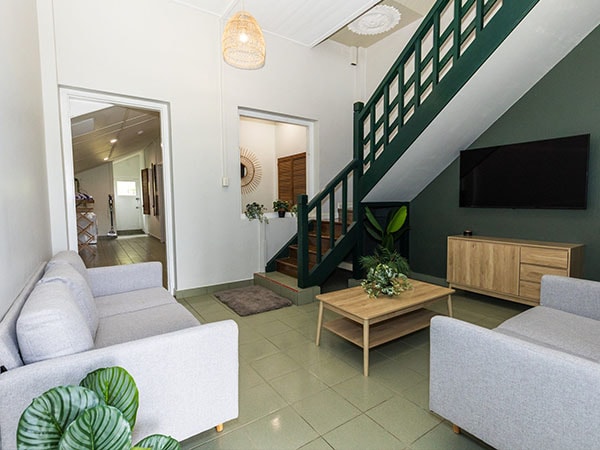 Living room, Roundabout Retreat, Christmas Island Accommodation, Australia