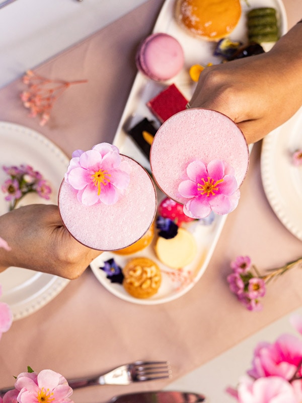 drinks at Solander Afternoon Tea