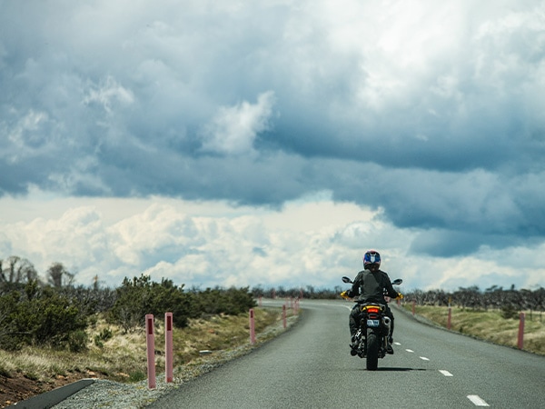 Riding high on Tassie’s Central Plateau, Australia