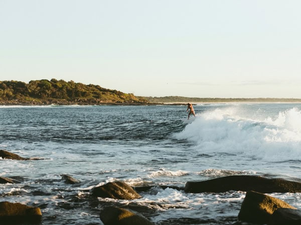 Angourie Point in Yamba, NSW
