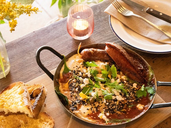 food and drinks at Cliffy’s Emporium, Daylesford