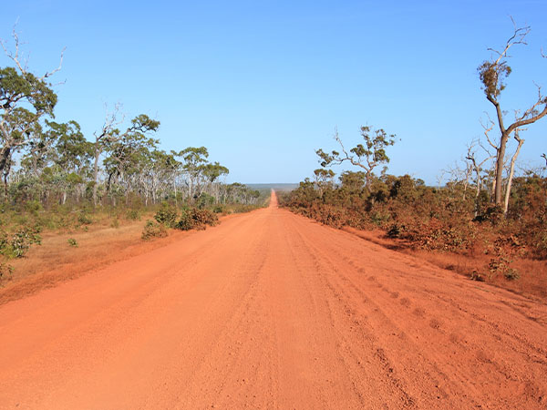 Red Outback Dirt Road, Australia