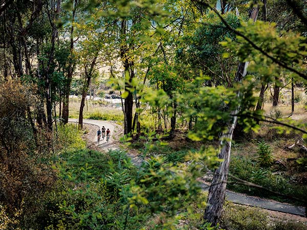 Great Valley Trail, Cycling Path, VIC, Australia
