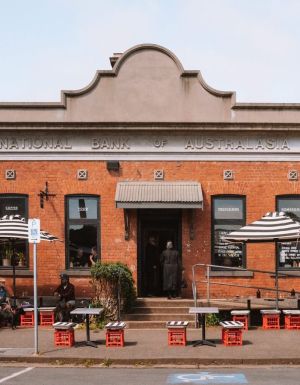the cafe exterior of Trentham General, Daylesford