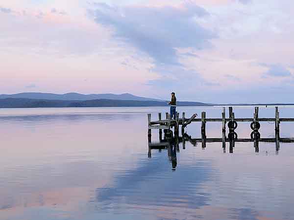 Afternoon Jetty fishing, Mallacoota, Gippsland, VIC