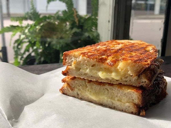 Cheese toastie from Postie, Darwin, North Territory, Australia