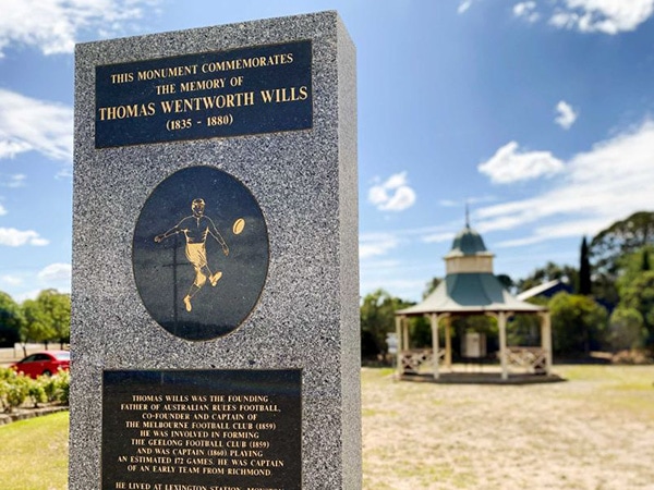 Tom Wills Memorial, Moyston, Grampians, VIC, Australia