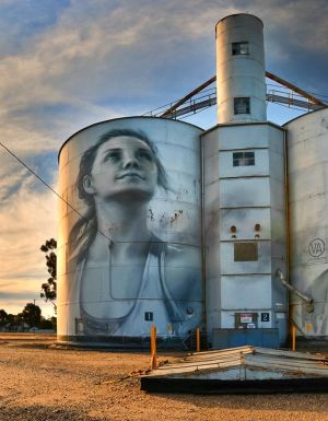 Victoria Silo Art Mural