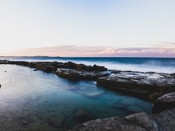 Angourie Blue Pool, Angourie, Yamba, NSW, Australia