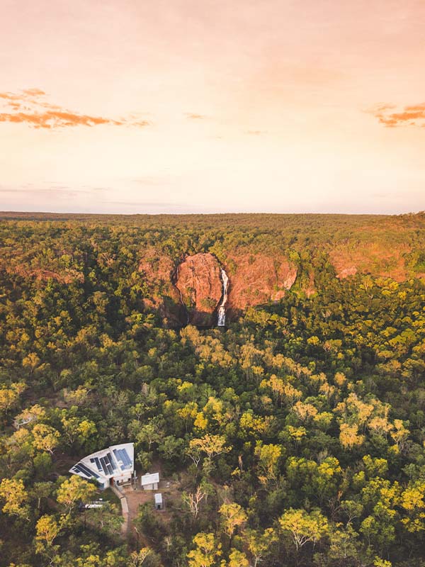 Wangi Falls From Above