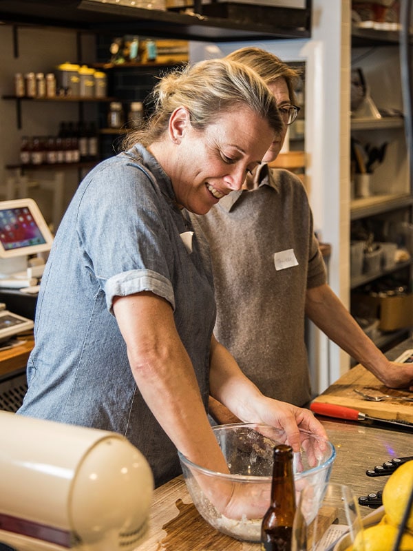 Class at Eastwood's Deli and Cooking School, NSW, Australia