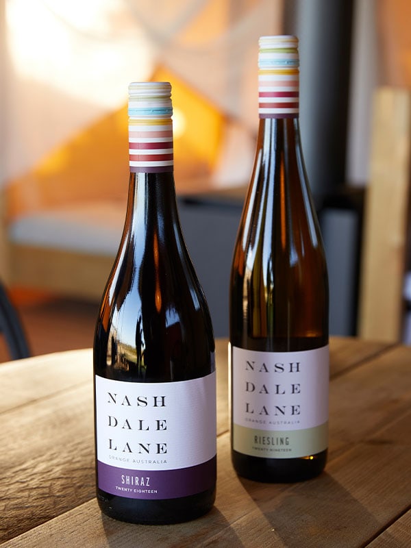Bottles of Wine from Nashdale Lane, Nashdale, NSW, Australia