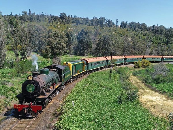 Tourist Railway's Steam Ranger, Dwellingup, WA, Australia