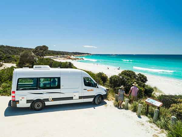 Beach, Apollo 2 berth Euro Tourer campervan
