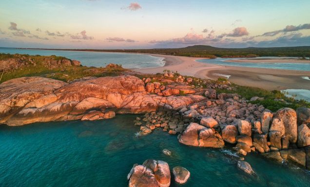 Aerial view of Arnhem Land NT