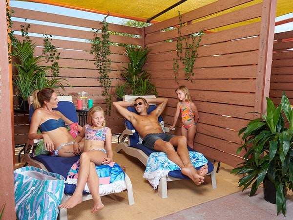 Family Cabana, Adventure Park, Geelong, VIC, Australia