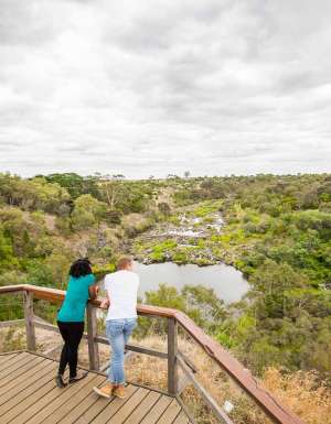 Buckley Falls and Barwon River, Geelong & The Bellarine, VIC, Australia