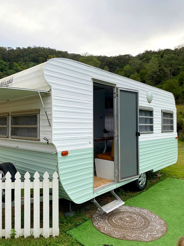 Vintage camp Kookaburra Park