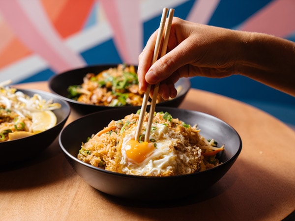 Food at FOMO, Western Australia