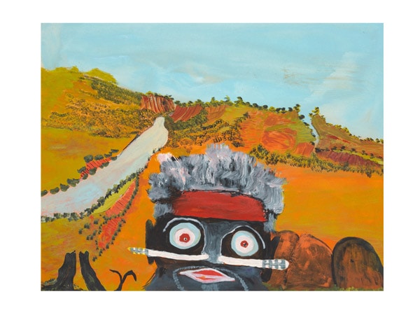 Untitled work by Illyampi Victor Burton, Indigenous Art from Pilbara, WA
