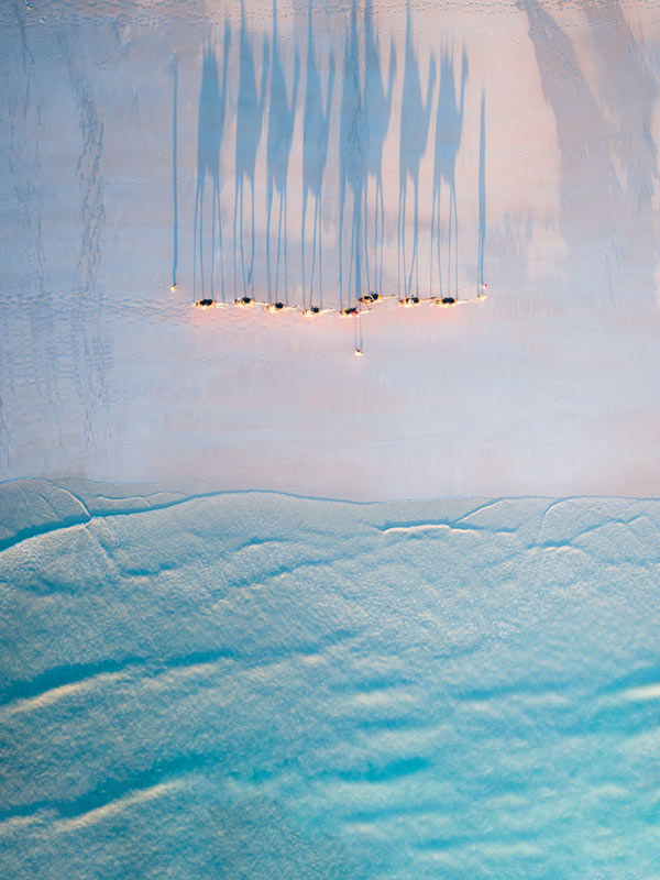 Top view of Cable Beach, one of the best beaches in WA