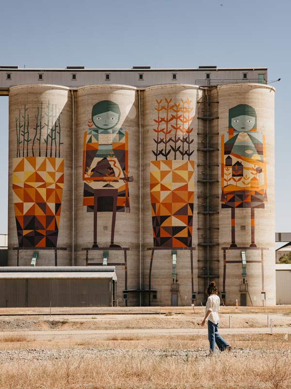 The Public Silo Trail, The Golden Outback, Western Australia