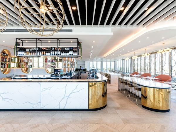 Restaurant interiors, The Vibe Hotel Subiaco, Western Australia