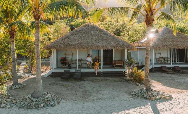 An exterior shot of Elysian Retreat. (Image: Tourism and Events Queensland)