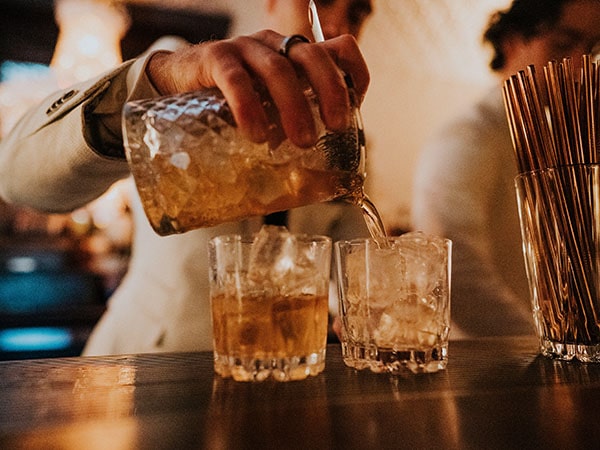 Drinks at L'Chaim, Fremantle, WA