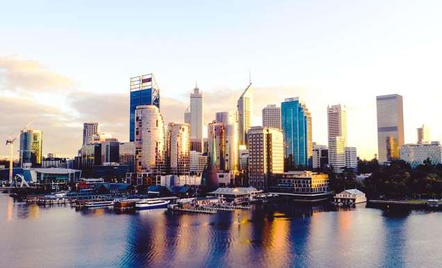 Perth Cityscape, Western Australia