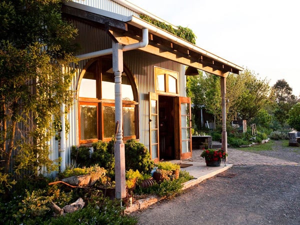 The Shed at Broger's End has been lovingly and creatively transformed using recycled and reclaimed materials. (Image: Broger's End)