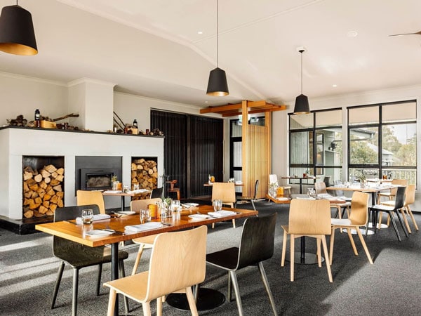 The interior of Altitude Restaurant Cradle Mountain