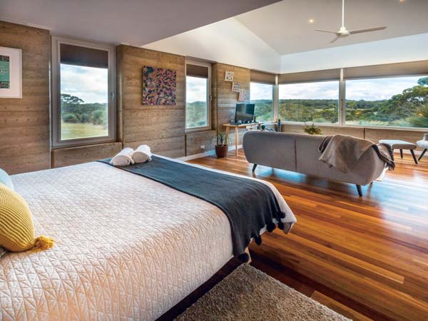 Inside Ecopia Retreat Kangaroo Island SA