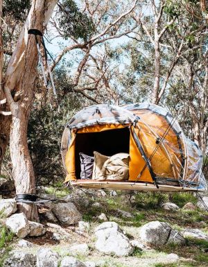 Ann Bugg Suspended Tiny Bubble Tent