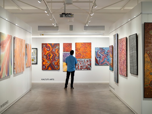 Inside the Gallery of Central Australia