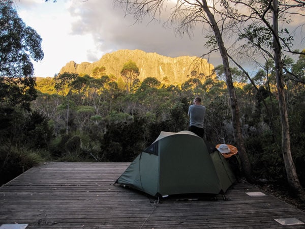 Camping in Cradle Mountain-Lake St Clair National Park