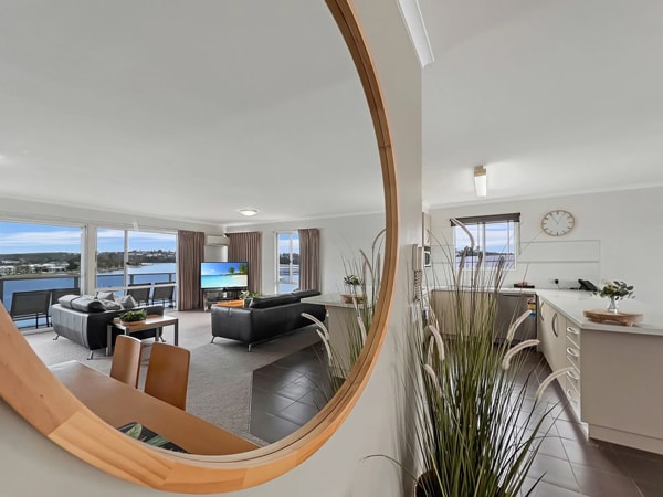 the interior of Albacore Apartments, Merimbula