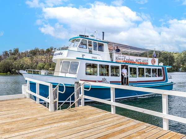 the MV Merinda Cruises on Clyde River