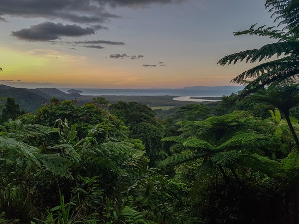 The incredible views from Mount Alexandra Lookout. (Image: Tourism Tropical North Queensland)